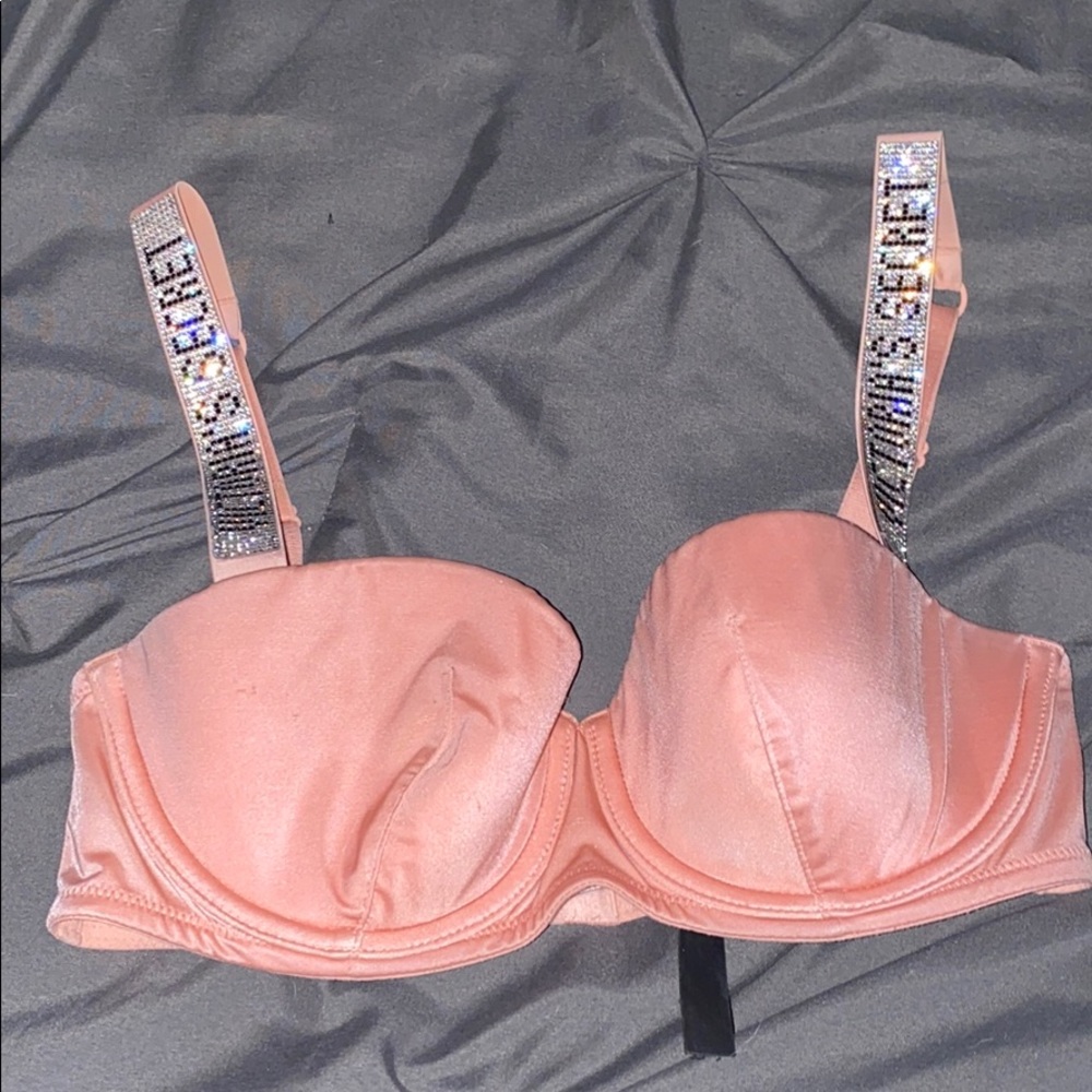 Victorias Secret Shine Strap Lined Balconette